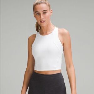 Wunder Train White Lululemon Athletic Crop Top